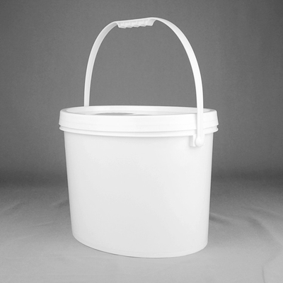 20L Oval Plastic Bucket Empty 5 Gallon Buckets With Lids Screen